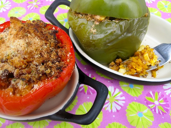 Colombian Stuffed peppers