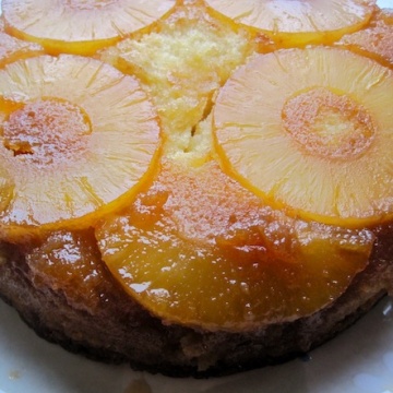 Pineapple-Coconut Upside down Cake