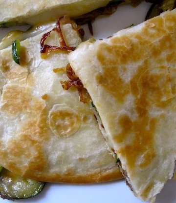 Vegetables quesadilla