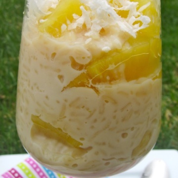 Pineapple Rice Pudding Parfait