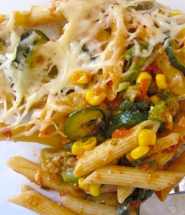 Baked Pasta with Vegetables