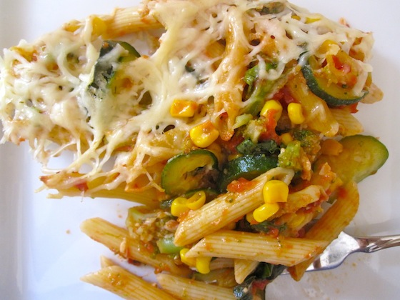 Baked Pasta with Vegetables