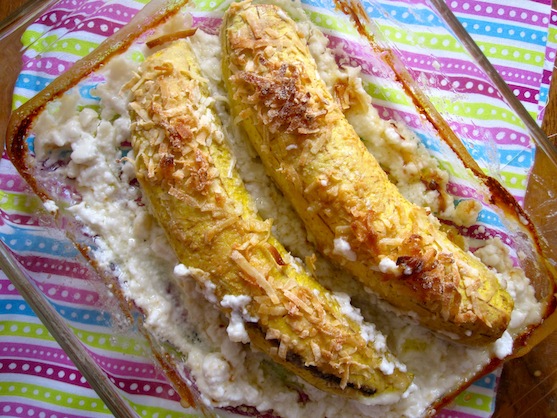 Baked Plantains with Coconut