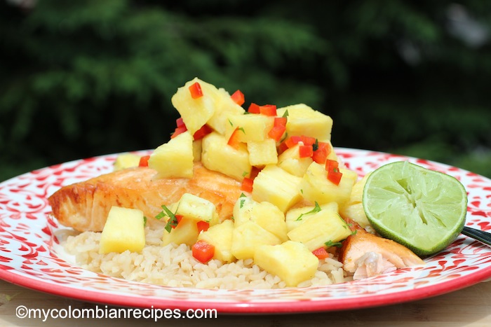 Salmon with Paineapple Salsa Recipe