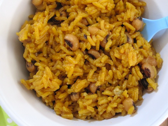 Arroz con frijolito de cabecita Negra