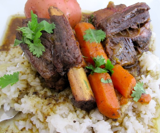 Slow Cooker Short Ribs with Colombian Spices