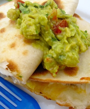 Tilapia Quesadillas