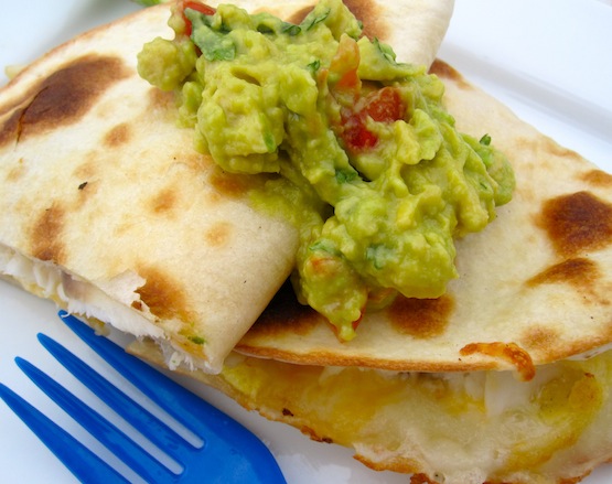 Tilapia Quesadillas