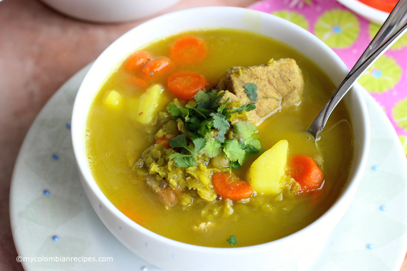 Sopa de Alverja Seca