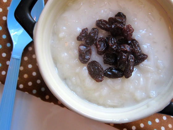 Coconut Rice Pudding