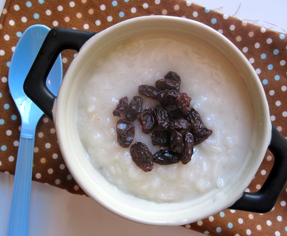 Arroz con leche de Coco