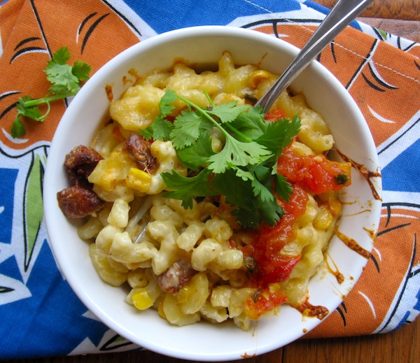 Macaroni and cheese with Hogao