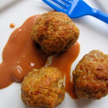 Turkey Meatballs With Guava Sauce