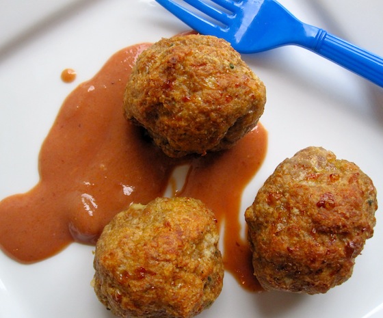 Turkey Meatballs with Guava Sauce