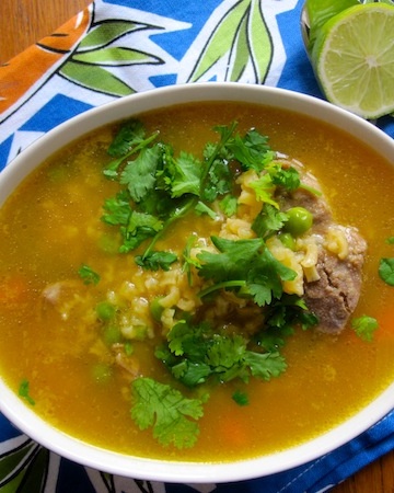 Sopa De Arroz Con Espinazo