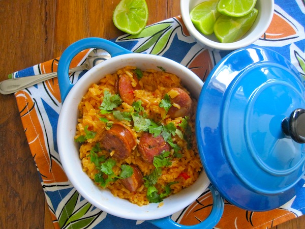 Arroz con Chorizo Colombiano