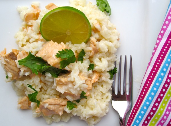 Arroz con Salmon