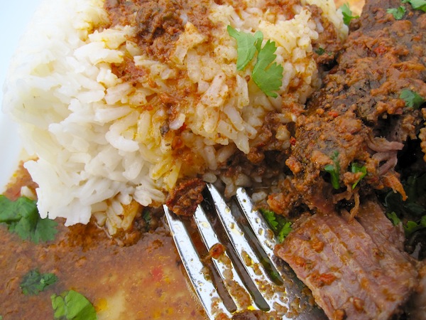 Carne con Salsa de tamarindo