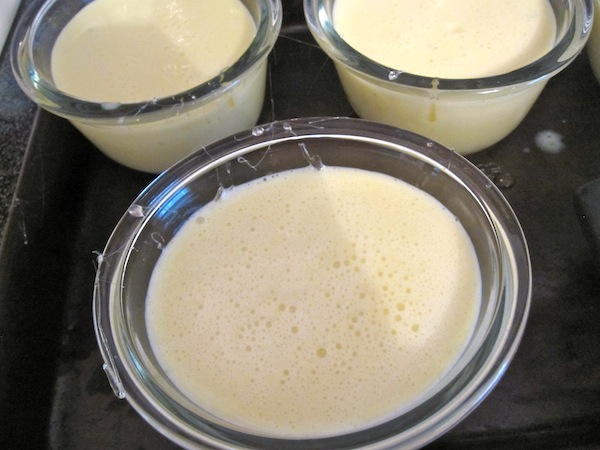 Flan de Limon y Vainilla