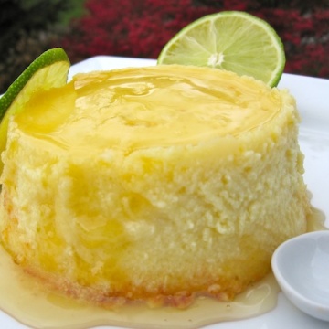 Lime Flan