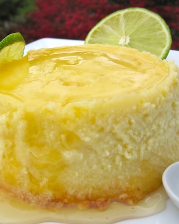 Lime Flan