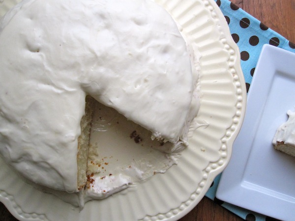 Lime cake with Sweet Condensed Milk Frosting