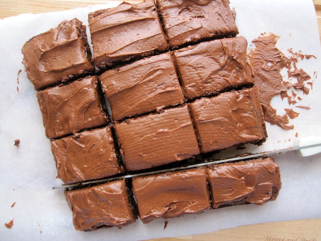 Brownies with Frosting