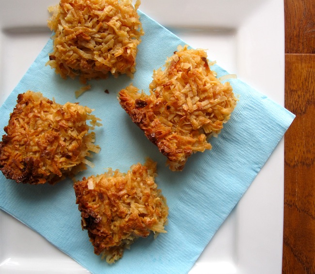 Cocadas de dulce de Leche y Coco