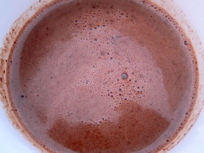 My delicious hot chocolate