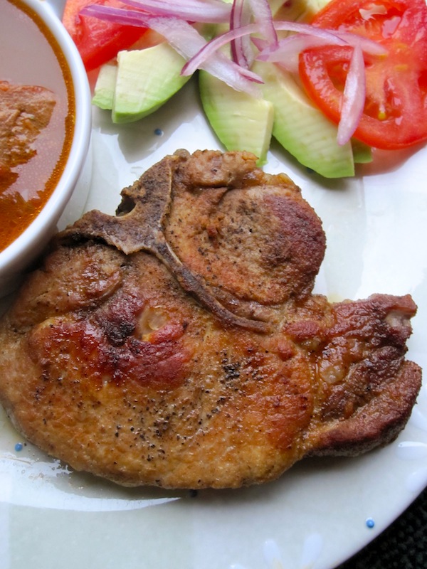 Colombian-Style Pork Chop
