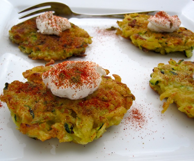 Zucchini and potato Pancakes