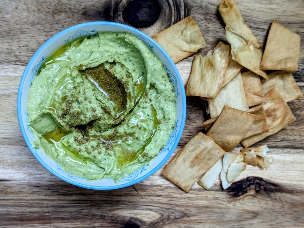 Avocado Hummus 1