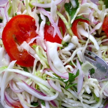 Ensalada de reollo colombiano