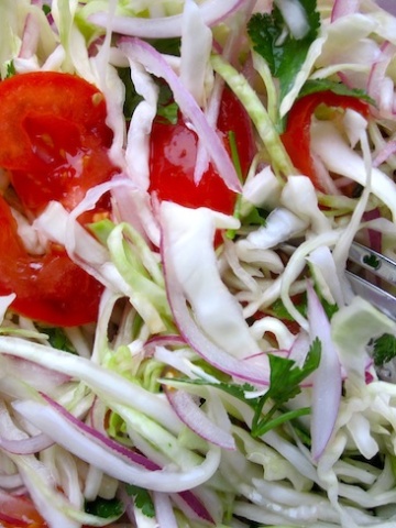 Ensalada de reollo colombiano