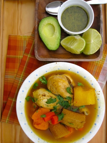Colombian Chicken Soup Llanero