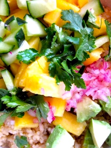 Quinua Pineapple Salad