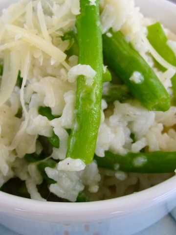 Creamy Asparagus and Lemon Rice