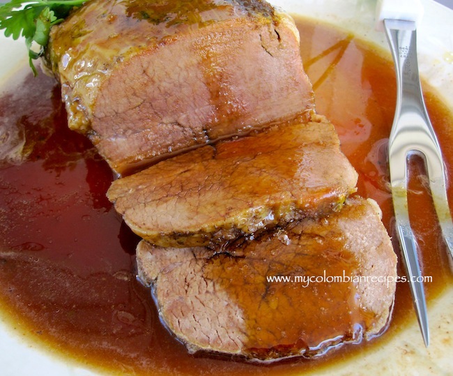 Muchacho con Melao de Panela (Beef with Cane Sugar Syrup)