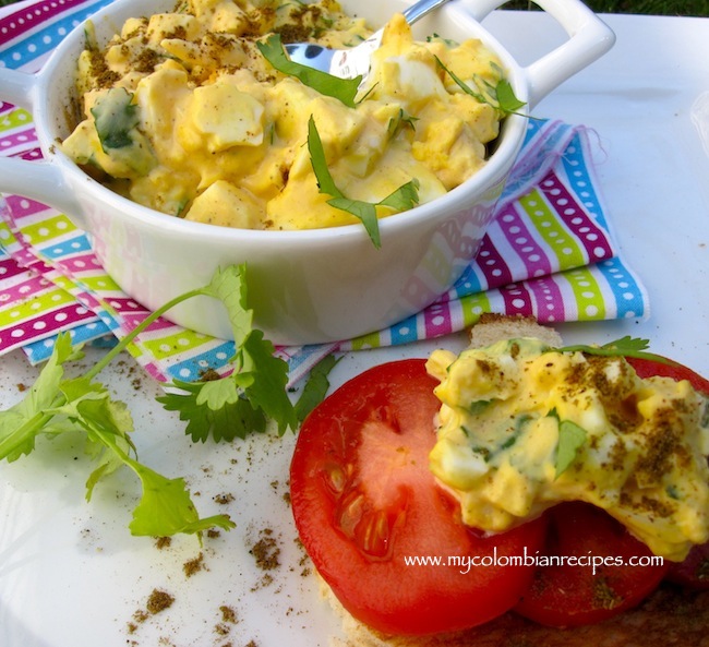 Cumin, and Cilantro Egg Salad (Ensalada de Huevo con Comino y Cilantro