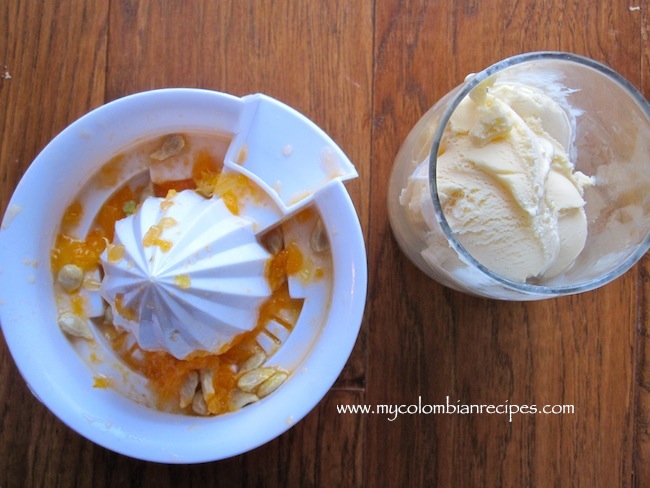  Tangerine Soda Floats