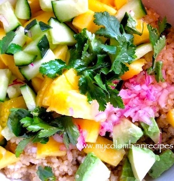 Quinoa Salad With Pineapple