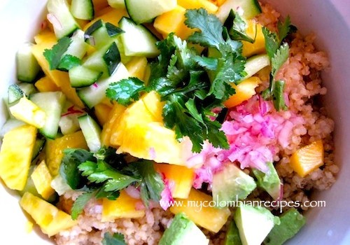 Quinoa Salad With Pineapple
