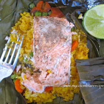 Fiambre De Salmón (salmon And Rice Packets)