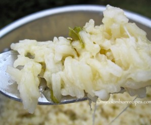 Arroz con Queso y Pimentón (Green Pepper and Cheese Rice)