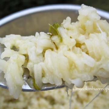 Arroz con Queso y Pimentón (Green Pepper and Cheese Rice)