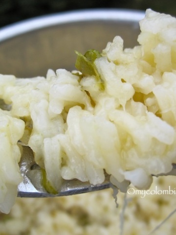 Arroz con Queso y Pimentón (Green Pepper and Cheese Rice)