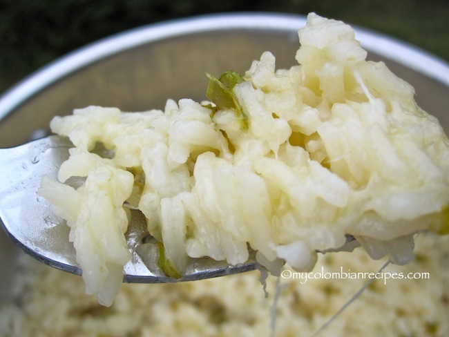 Arroz con Queso y Pimentón (Green Pepper and Cheese Rice)