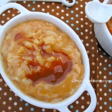 Arroz con Leche de Arequipe (Dulce de Leche Rice Pudding)