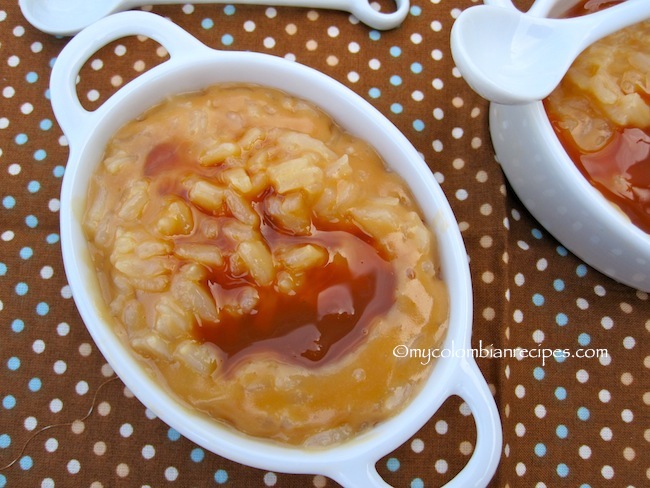 Arroz con Leche de Arequipe (Dulce de Leche Rice Pudding)