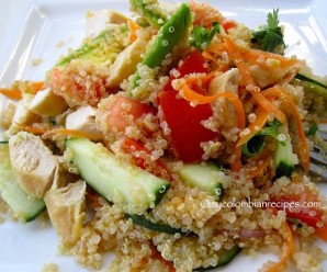 Ensalada de Quinoa y Pollo (Quinoa Chicken Salad)